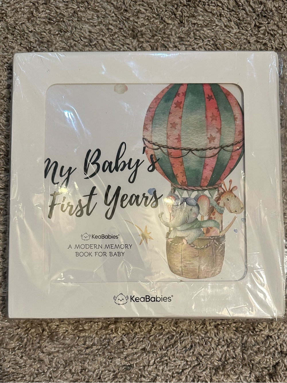 KeaBabies "Adventureland" My Baby’s First Years Memory Book